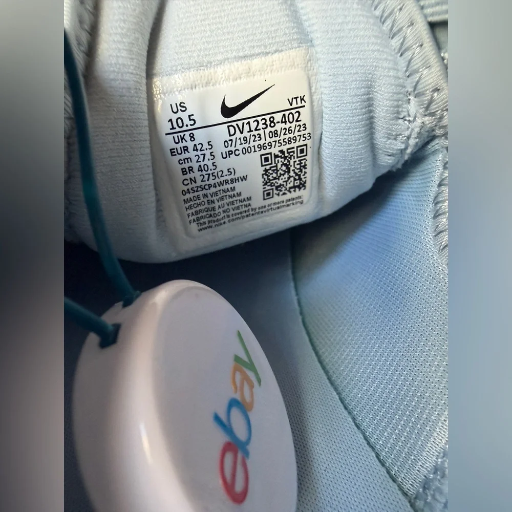 NWOT Nike Motiva Women's Walking Shoes Light Armory Blue DV1238-402Wmns10.5/Men9 - Picture 9 of 12